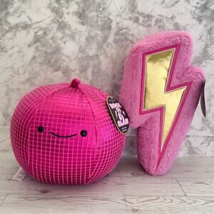 FAO Schwarz Disco Ball & Rock and Glam Toy Plush - NWT
